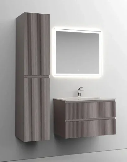 Тумба под раковину Sancos Snob T 80 см подвесная, Doha Soft, SNT80SM