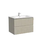 Тумба под раковину Sancos Snob R SNR70CE, 70 см подвесная, Beige Soft
