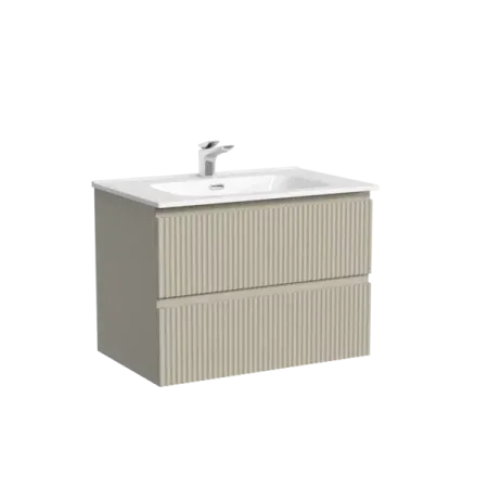 Тумба под раковину Sancos Snob R SNR70CE, 70 см подвесная, Beige Soft