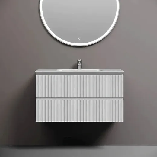 Тумба под раковину Sancos Snob T SNT90W, 90 см подвесная, Bianco