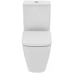 Унитаз напольный безободковый для монтажа с бачком Ideal Standard i.life B T537101, с функцией биде, технология RimLS+