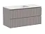 Тумба под раковину Sancos Snob T 100 см подвесная, левая, Doha Soft, SNT100LSM