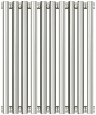 Радиатор стальной трубчатый Сунержа Эстет-11, ширина 45 см, высота 50 см, 10 секций, боковое подключение, хром, 00-0302-5010 Радиатор стальной трубчатый Сунержа Эстет-11, ширина 45 см, высота 50 см, 10 секций, боковое подключение, хром, 00-0302-5010