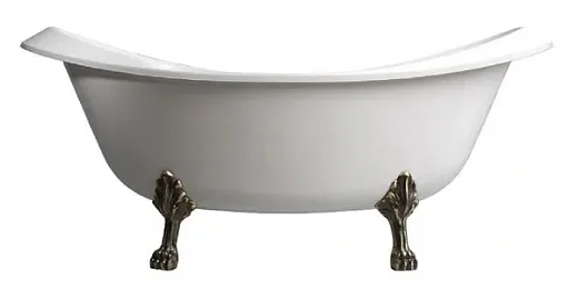 Ванна из искусственного камня Belux Ромео ВР-1750, 175 х 75 см, белая, 4810924268259
