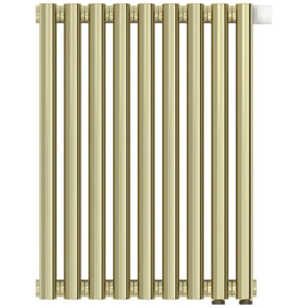 Радиатор отопления Сунержа Эстет-00 EU50, 9 секций, нижнее подключение, цвет шампань, 020-0322-5009