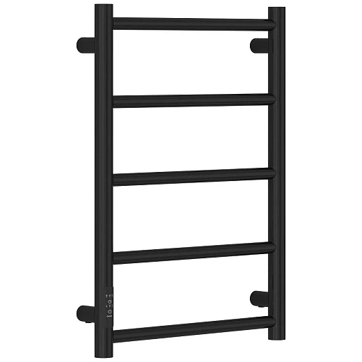 Полотенцесушитель электрический Стилье Формат 27 17529-6040, 600 x 400, ширина 43.2 см, высота 60 см, черный, МЭМ слева Полотенцесушитель электрический Стилье Формат 27 17529-6040, 600 x 400, ширина 43.2 см, высота 60 см, черный, МЭМ слева