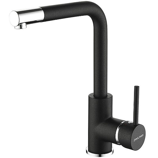 Смеситель для кухни Paulmark Honner Ho212018-418 чёрный металлик