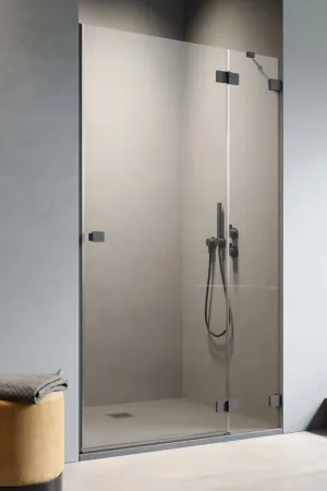 Душевая дверь Radaway Essenza Pro Black DWJ 90x200 R стекло прозрачное/черный