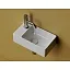Умывальник Ceramicanova Element 40см подвесной белый, CN5046 сантехфарфор
