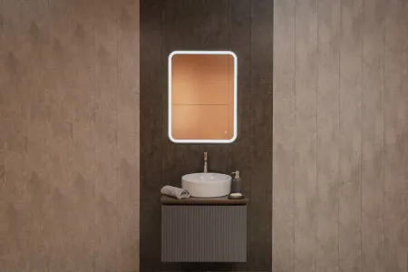 Зеркало Raval Призма 60х80 сенсор Гор/верт, Prz.02.600x800/W/RL