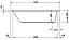 Ванна акриловая Duravit D-Code, белый, 170х70см,  700098000000000