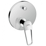 Смеситель для ванны Hansgrohe Novus Loop 71345000, встраиваемый Смеситель для ванны Hansgrohe Novus Loop 71345000, встраиваемый
