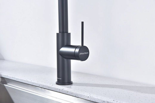 Смеситель PAULMARK GALANT Ga213077-AN (черный/антрацит)