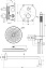 Душевая система скрытого монтажа AQUAme Siena, на 2 режима, с внутренней частью, хром