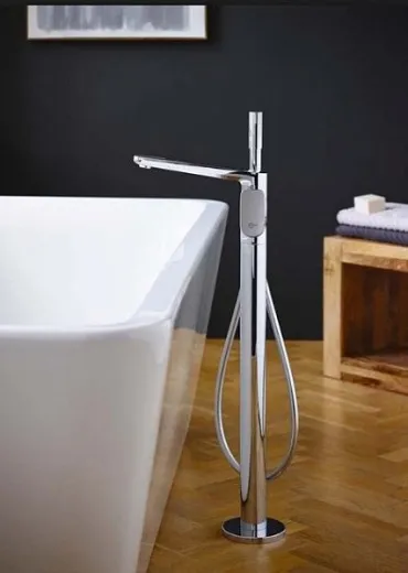 Смеситель Ideal Standard Tonic II напольный для ванны с душем, хром, A6347AA