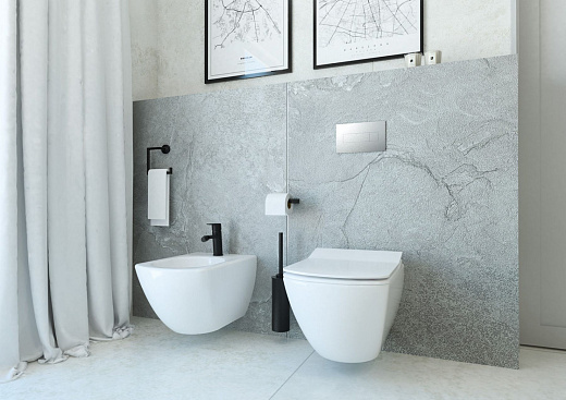 Клавиша смыва Deante Slim CST_051P хром