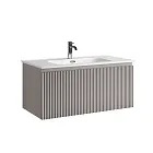 Тумба под раковину Sancos SNOB R 1.0, SNR1.090SM, 90 см, подвесная, Doha Soft