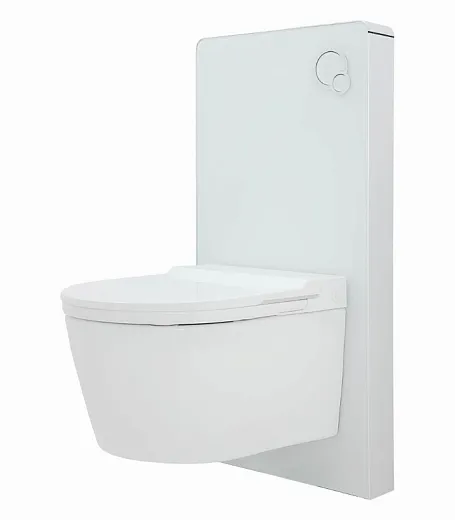 Инсталляционный модуль для подвесного унитаза Brunnen EIS BE-5221 Button White