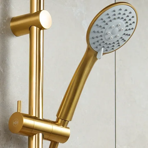 Душевой гарнитур Armatura Moza Gold 841-365-31 золото