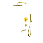 Система для ванны скрытого монтажа WHITECROSS Y YSET07GL (золото)