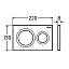 Кнопка смыва Viega  Prevista Visign for Style 20 773793 белая