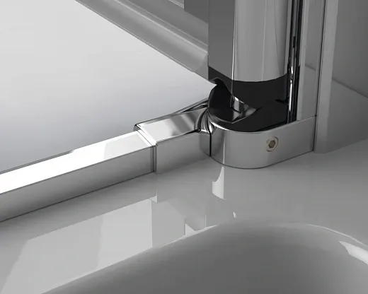 Душевой уголок Radaway EOS PDD I 90 х 90 х 197 см, стекло прозрачное, профиль хром, 137603-01-01