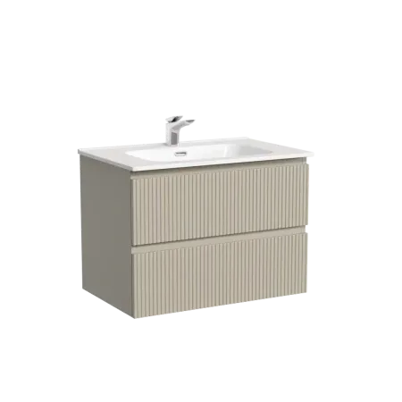 Тумба под раковину Sancos Snob T SNT70CE, 70 см подвесная, Beige Soft