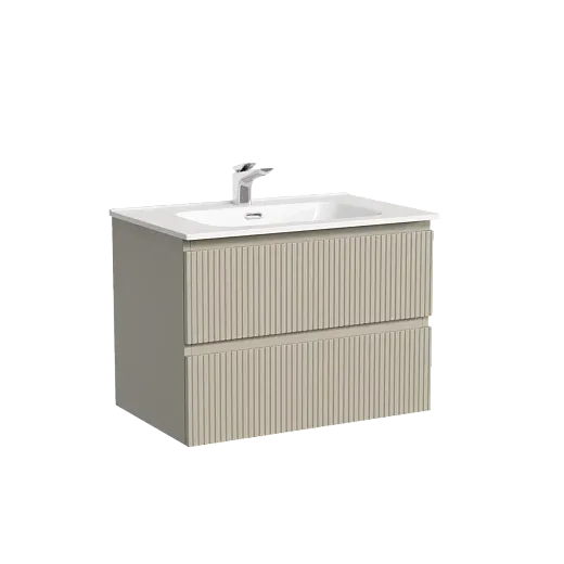 Тумба под раковину Sancos Snob T SNT70CE, 70 см подвесная, Beige Soft
