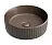 Раковина Ceramicanova Element CN6057MDB, 36 см, сантехфарфор, цвет темно-коричневый матовый