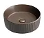 Раковина Ceramicanova Element CN6057MDB, 36 см, сантехфарфор, цвет темно-коричневый матовый