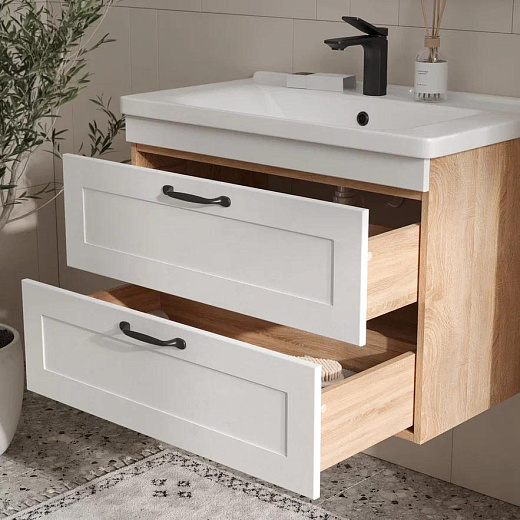 Тумба подвесная Equil Lago 80.2Y белая