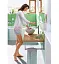 Смеситель для раковины Hansgrohe Novus 71123000, с донным клапаном