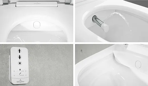 Унитаз-биде Villeroy&Boch ViClean, V0E100R1