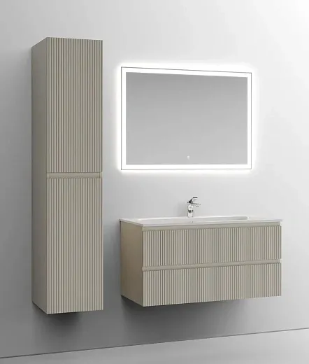 Тумба под раковину Sancos Snob T 100 см подвесная, Beige Soft, SNT100CE