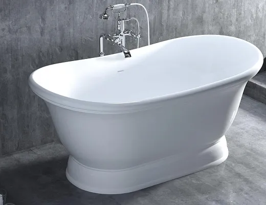 Ванна отдельностоящая Salini ETTORA 174x90,5 (S-Sense, глянец)