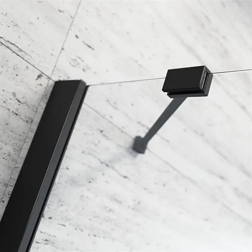 Шторка на ванну Radaway Essenza New Black PND II 100R (прозрачное)