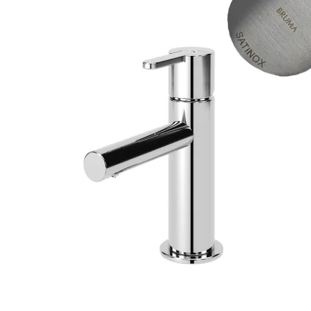 Смеситель для раковины Bruma Leaf, хром матовый, 1670007ST