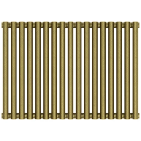 Радиатор трубчатый Сунержа Эстет-11, 17 секций, ширина 76,5 см, высота 50 см, боковое подключение, цвет состаренная бронза, 05-0302-5017