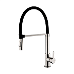 Смеситель PAULMARK HALT Ha214021-Ni, (стальной/никель)