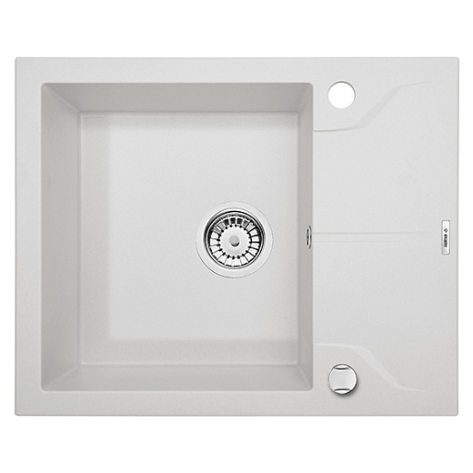 Кухонная мойка Deante Andante 59x49 алебастр