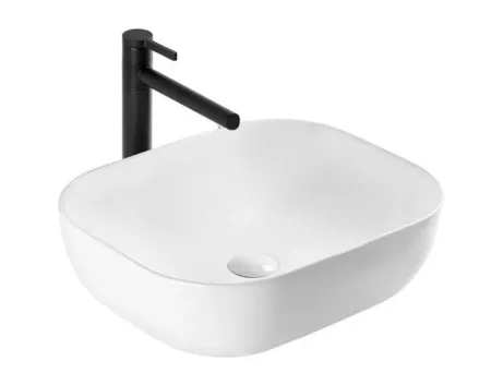 Умывальник Rea MONA SLIM U6300S 50x40 белый