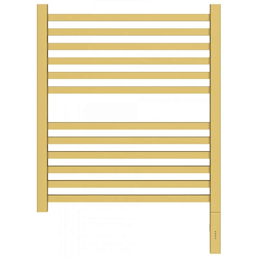 Полотенцесушитель электрический Сунержа Модус 3.0, высота 60 см, ширина 50 см, диммер слева/справа, цвет матовое золото, 032-5700-6050/032-5701-6050