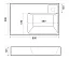 4627173210942 Раковина Madera Vega 80x50 см (для установки над стиральной машиной)