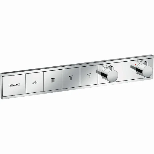 Смеситель для душа Hansgrohe RainSelect 15382000, 4 потребителя, термостатический, хром