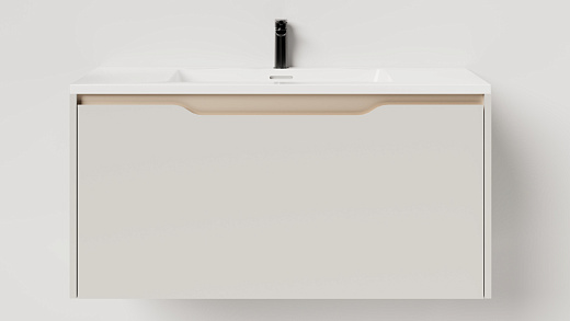 S800C Тумба под умывальник Salini SMILE 80 Creamy