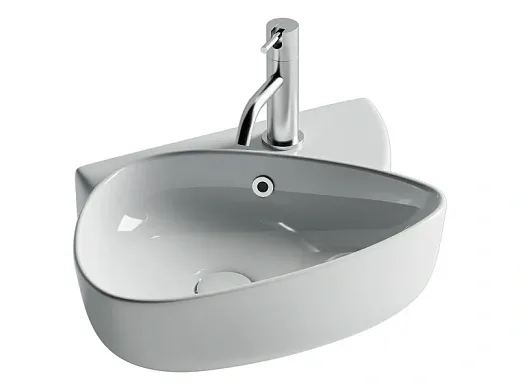 Умывальник Ceramicanova Element CN5049 49см сантехфарфор белый, CN5049
