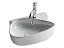 Умывальник Ceramicanova Element CN5049 49см сантехфарфор белый, CN5049