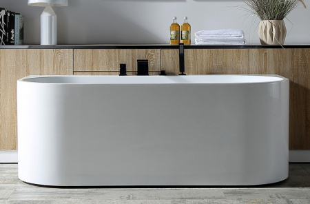 Акриловая ванна ABBER AB9310 белая 170x80 Акриловая ванна ABBER AB9310 белая 170x80