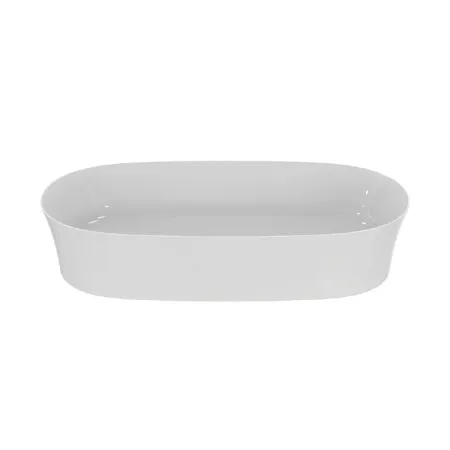 Умывальник-чаша овальная с тонкими стенками Ideal Standard I.life A 60см технология Diamatec без отверстия подсмеситель, E139601