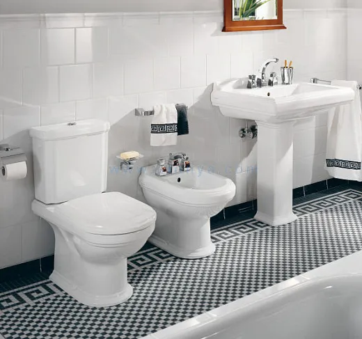 Биде напольное Villeroy &amp; Boch Hommage 7442 00R1 alpin